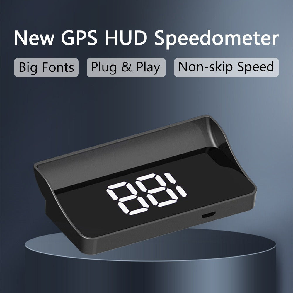 Head up display GPS speedometer speed display