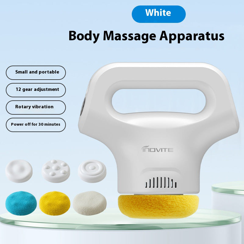 Fat pushing machine, handheld portable massager, massage stick, neck, waist, shoulder kneading, fascia gun, body beauty device